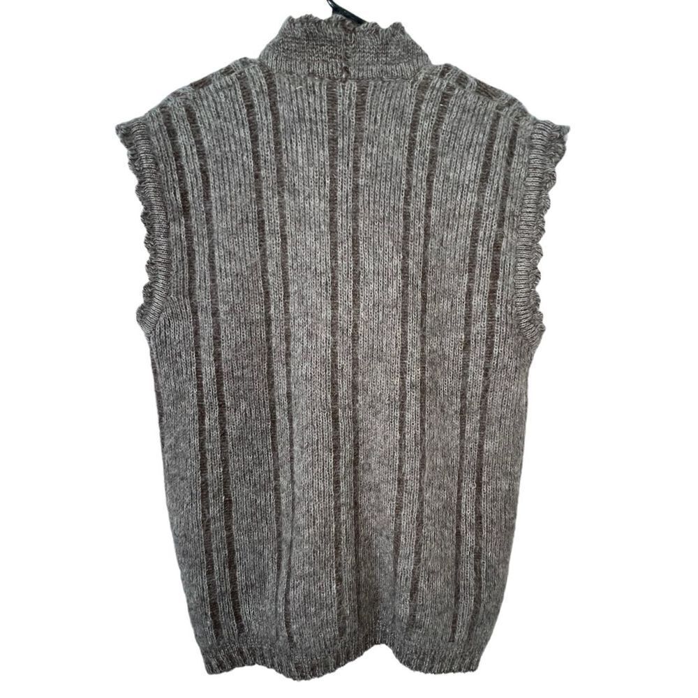 Vintage Nagpal Button Up Sweater Vest - Picture 3 of 3